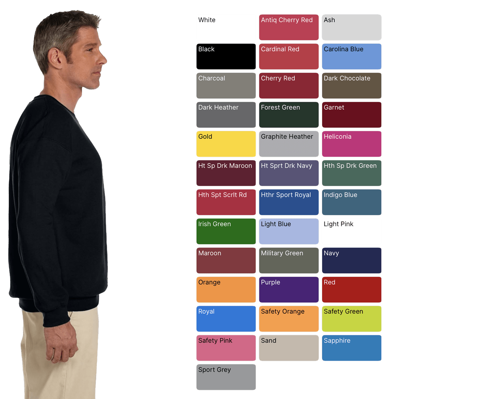 Gildan Crewneck Pullover
